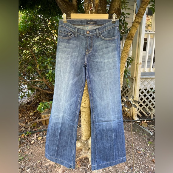 Gorgeous pair of David Kahn wide-leg jeans - Picture 7 of 7